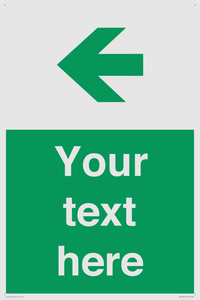 Custom Safe condition: Green Left arrow